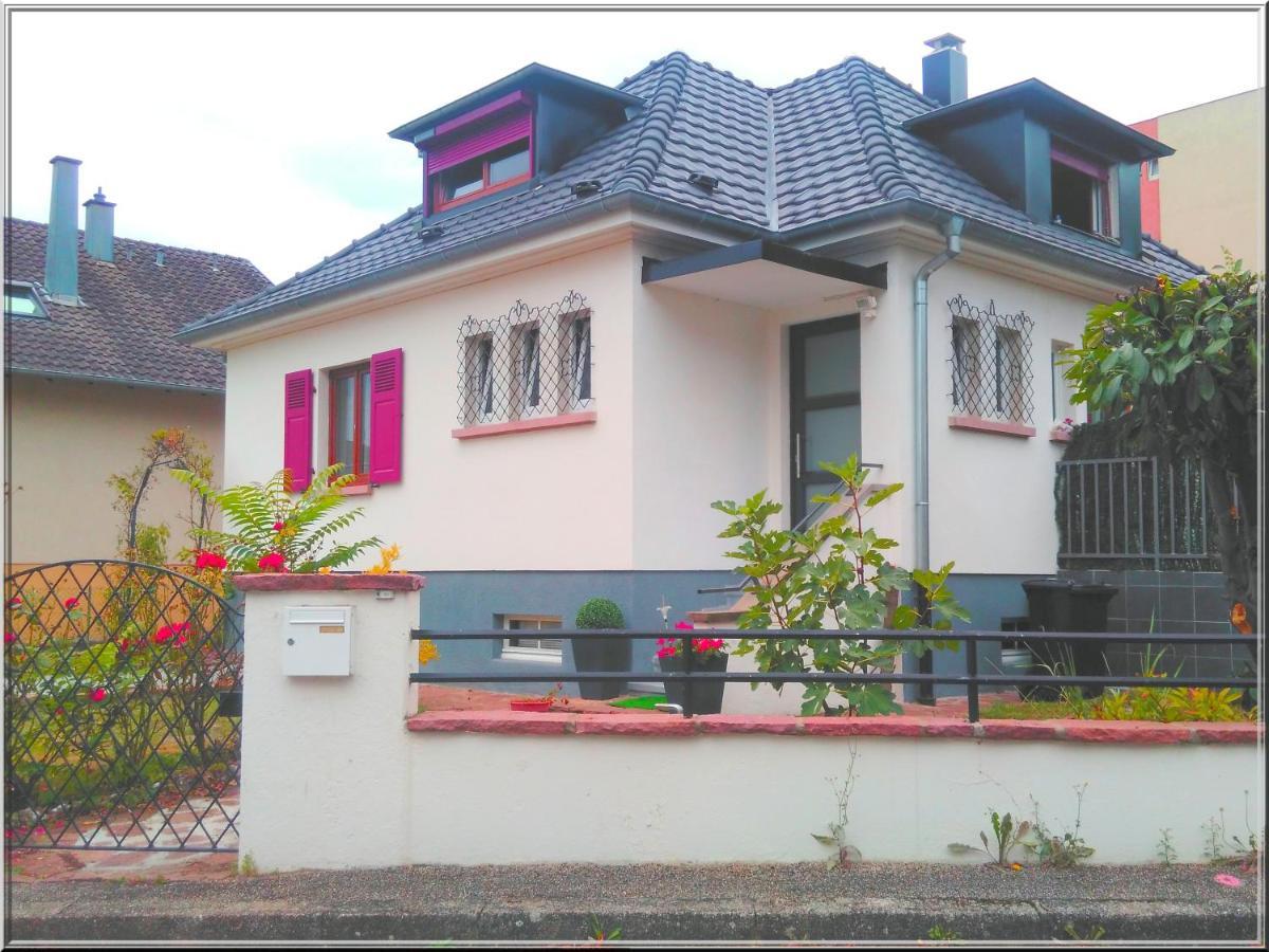 Colmar chambre privée chez l'habitant , près de l'hôpital Pasteur et gare Exterior foto